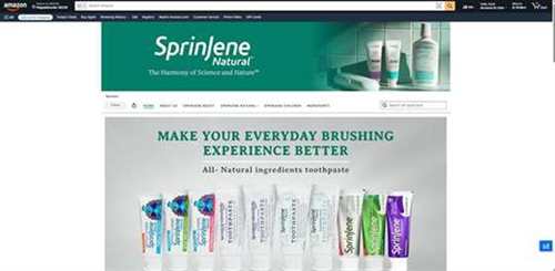 Sprinjene en Amazon